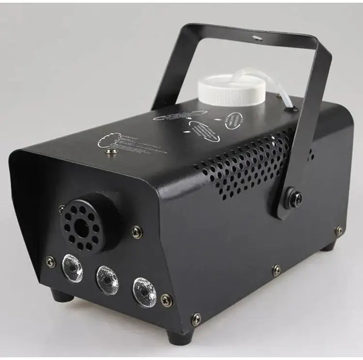 Professional black metal wireless control smoke machine stage equipment