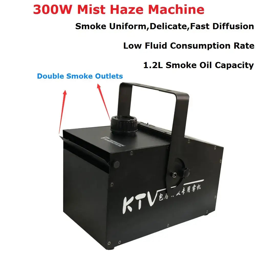 Professional black mist haze machine ktv stage fogger