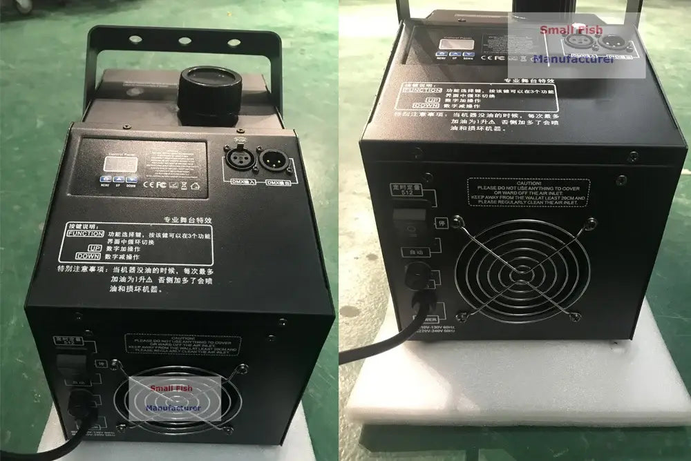 Professional black mist haze machine ktv stage fogger