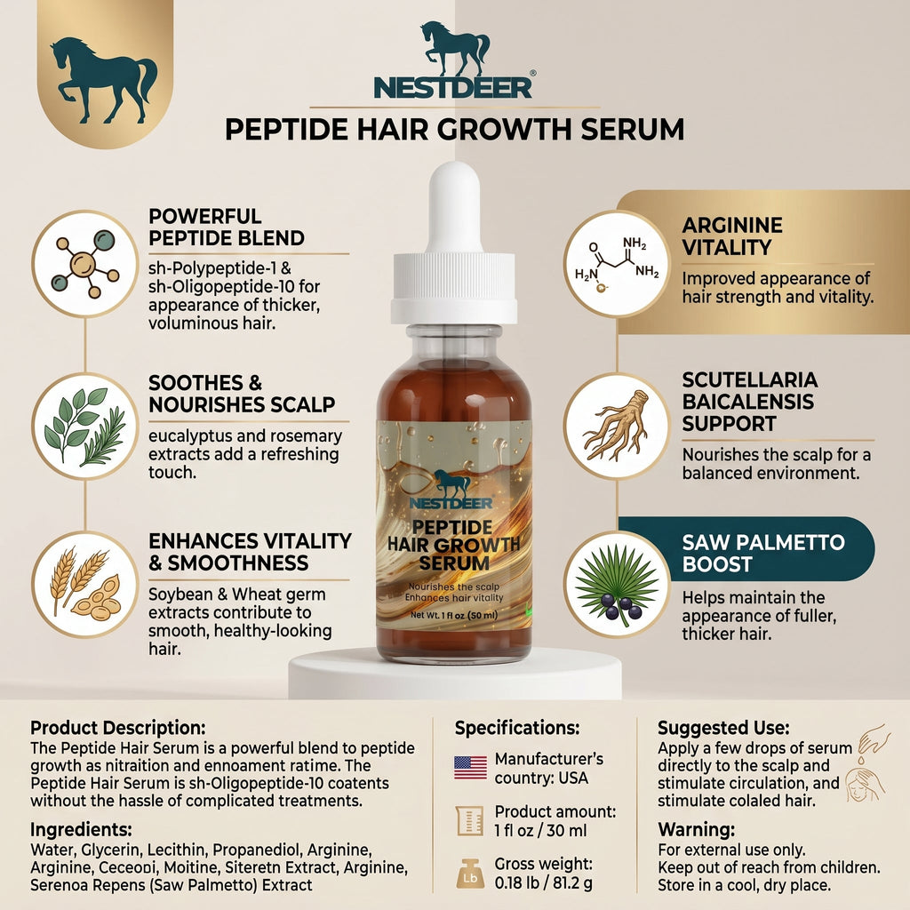 Peptide Hair Growth Serum