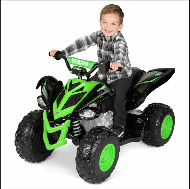 Raptor 12V Battery-Powered Ride-On - Custom Graphic Design for Boys Ages 3 and Up