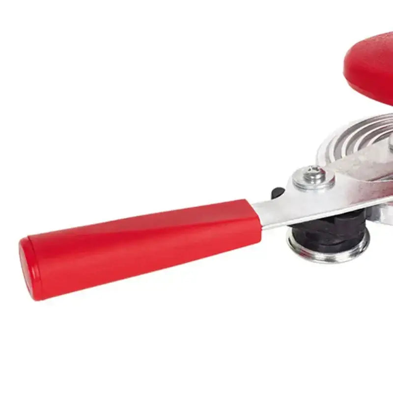 Red and black sealer crimper seaming machine kitchen metal tool