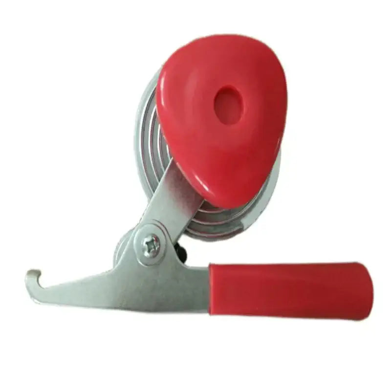 Red and black sealer crimper seaming machine kitchen metal tool