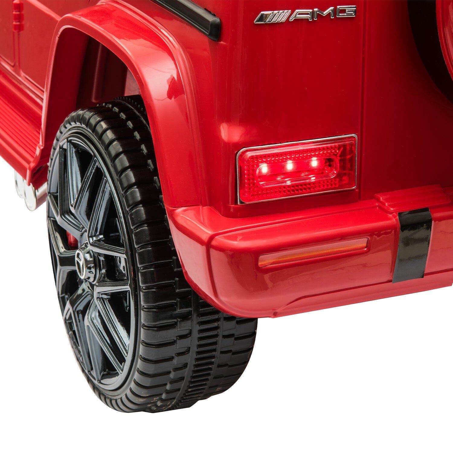 Red Electric Ride-On Jeep for Kids 3-6 Years with Remote Control