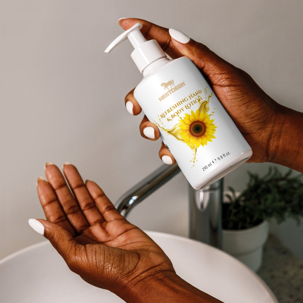 Refreshing hand & body lotion