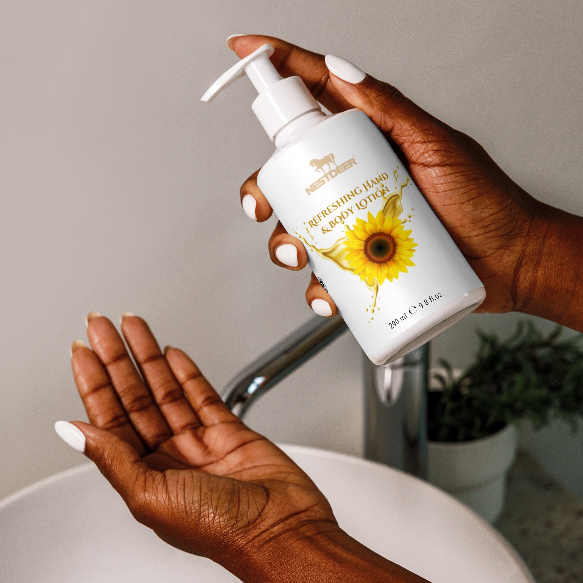 Refreshing hand & body lotion
