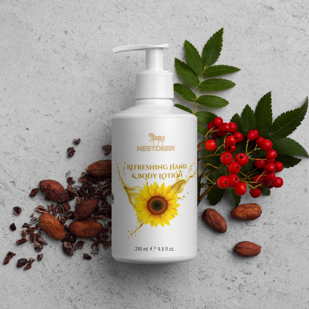 Refreshing hand & body lotion