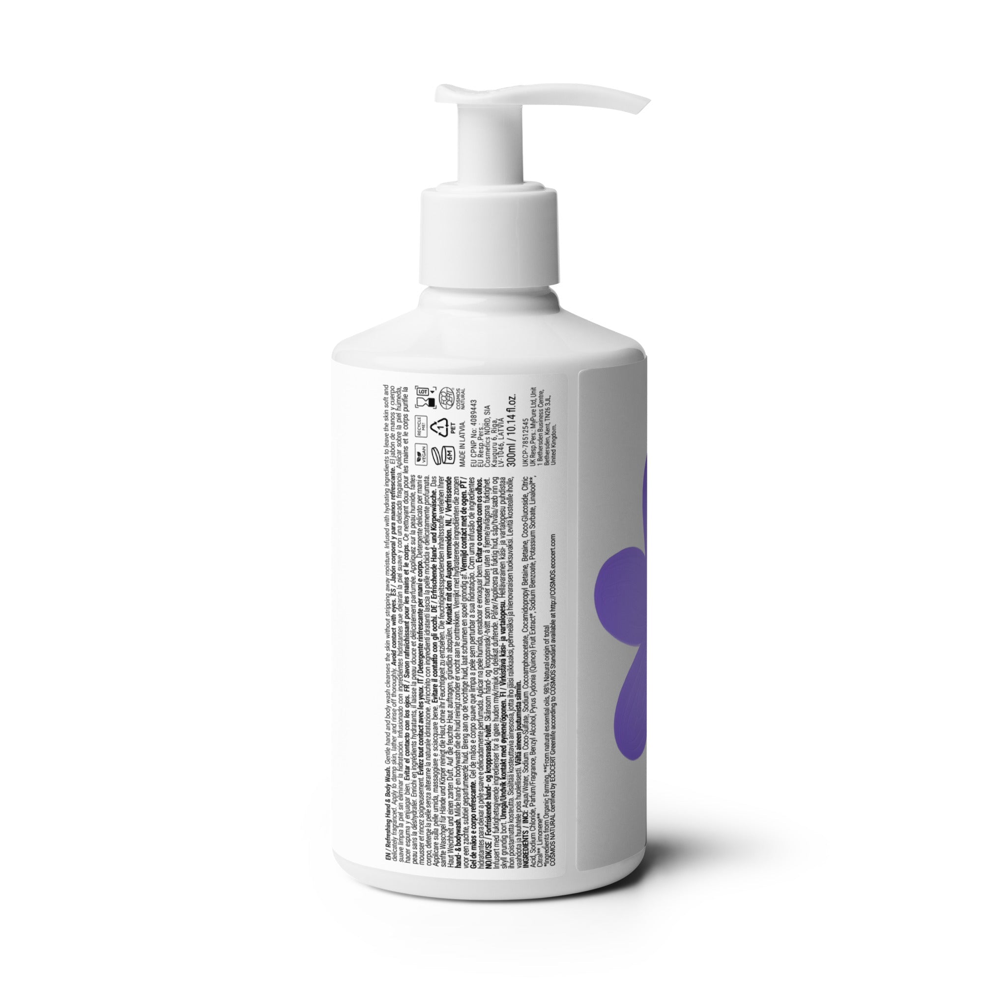 Refreshing hand & body wash