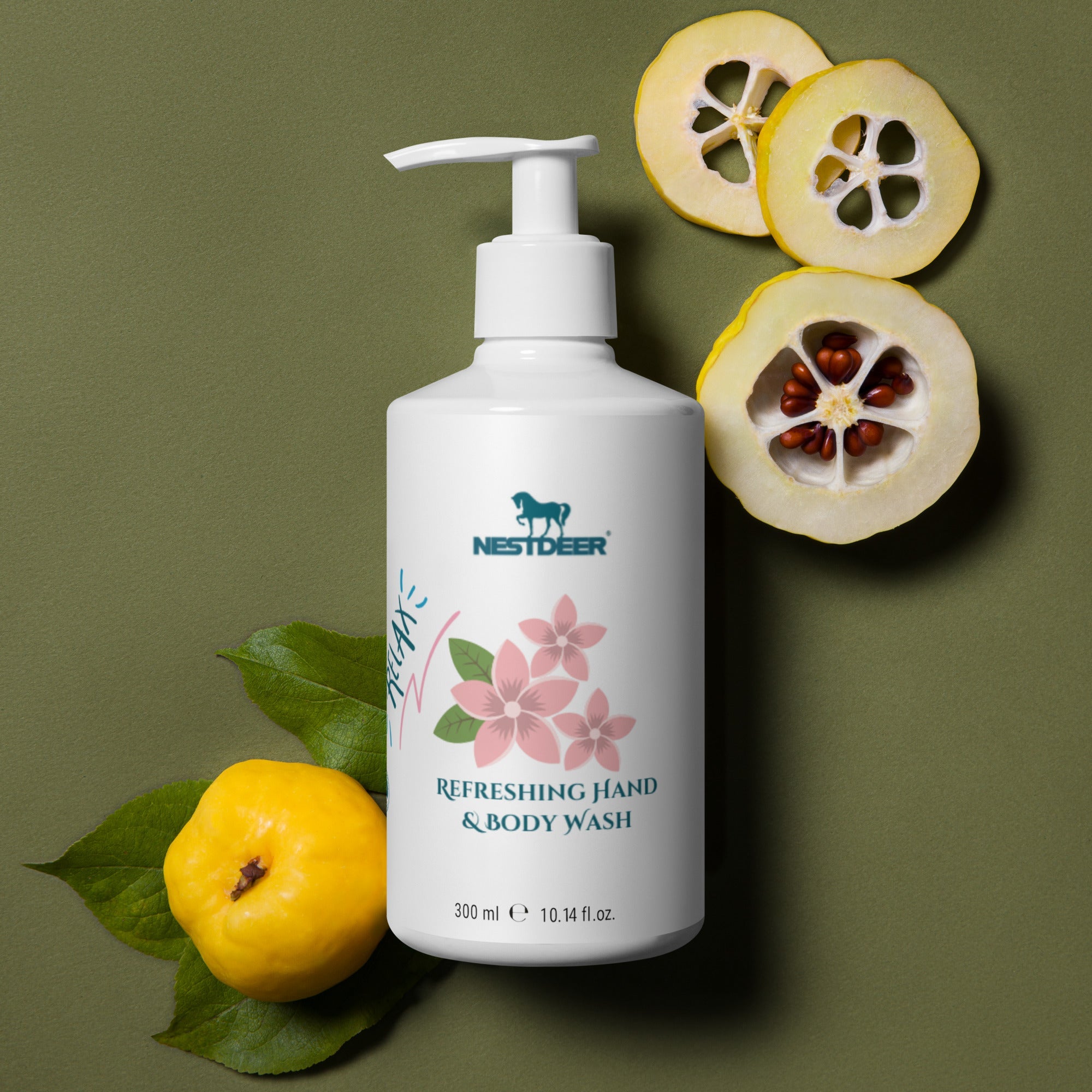 Refreshing hand & body wash