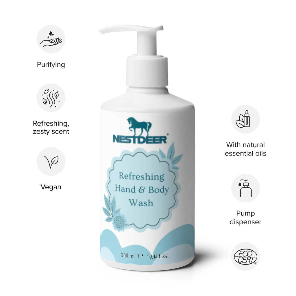 Refreshing hand & body wash