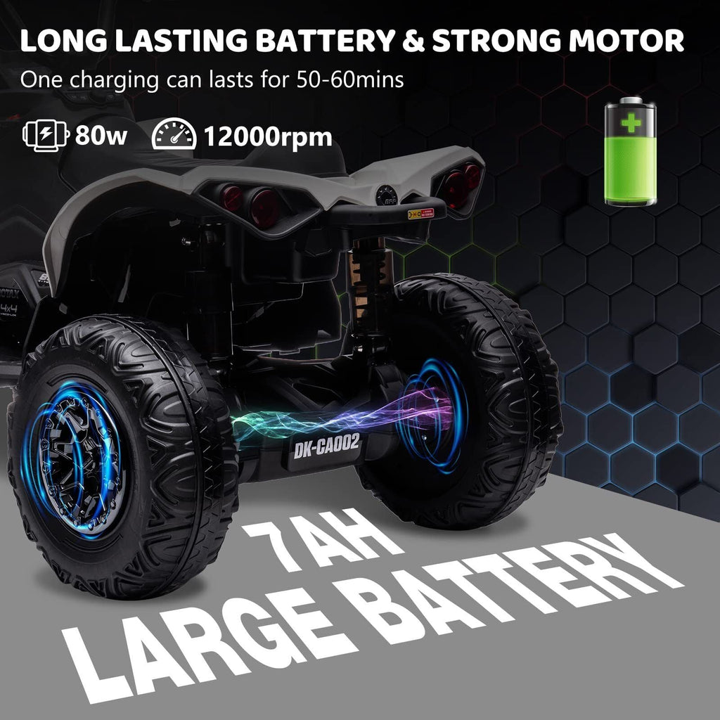 Remote Control Electric Ride-On Car for Kids with MP3 Player - Perfect Gift for Children Ages 3 and Up