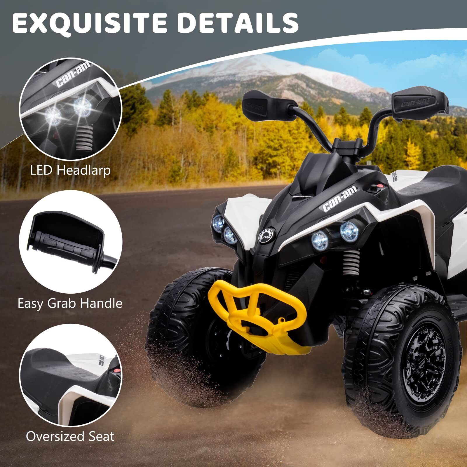 Remote Control Electric Ride-On Car for Kids with MP3 Player - Perfect Gift for Children Ages 3 and Up