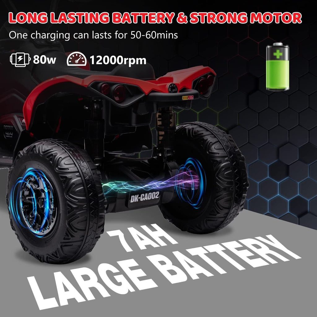 Remote Control Electric Ride-On Car for Kids with MP3 Player - Perfect Gift for Children Ages 3 and Up