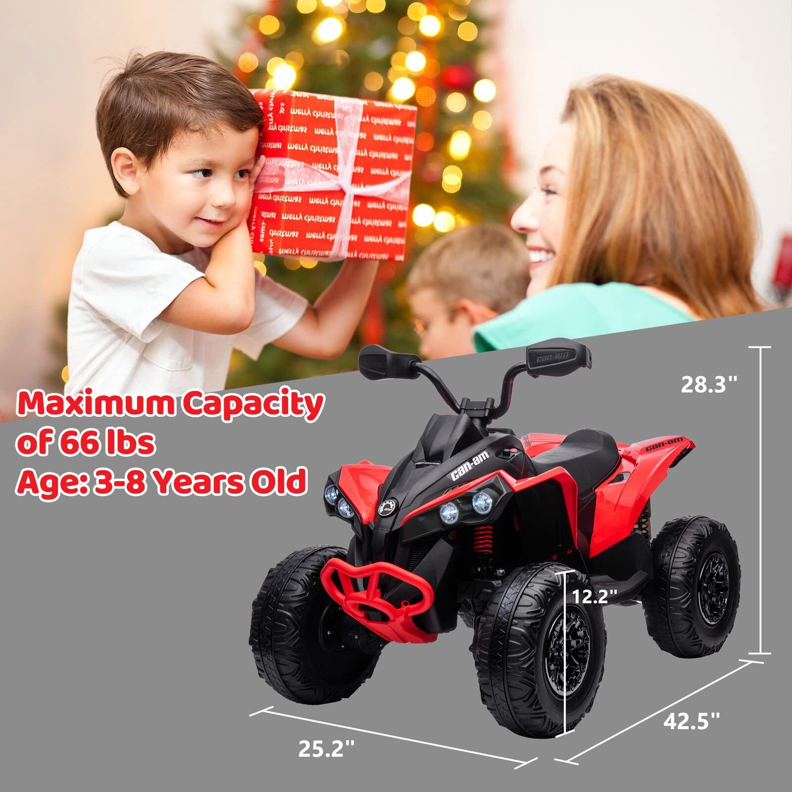 Remote Control Electric Ride-On Car for Kids with MP3 Player - Perfect Gift for Children Ages 3 and Up