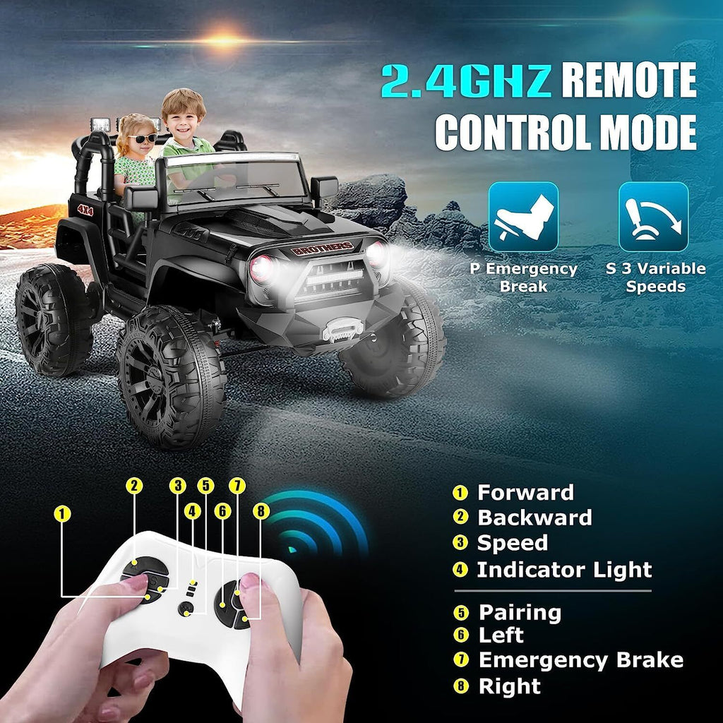 Remote Control Lamborghini Electric Ride-On Car for Kids 24/12V