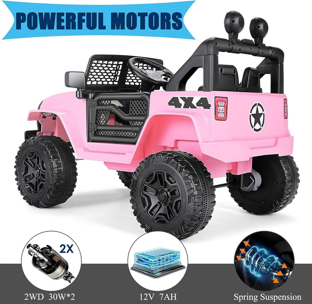 Electric Lamborghini Ride-On Car for Kids with Remote Control - 24/12V Truck Design