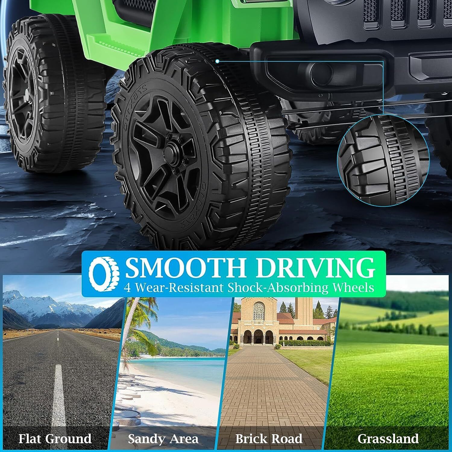 Electric Lamborghini Ride-On Car for Kids with Remote Control - 24/12V Truck Design