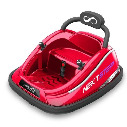 Remote Controlled Red Bumper Car for Kids by Serenelife