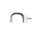 316L Surgical Steel Short Staple Shaped Septum Retainer