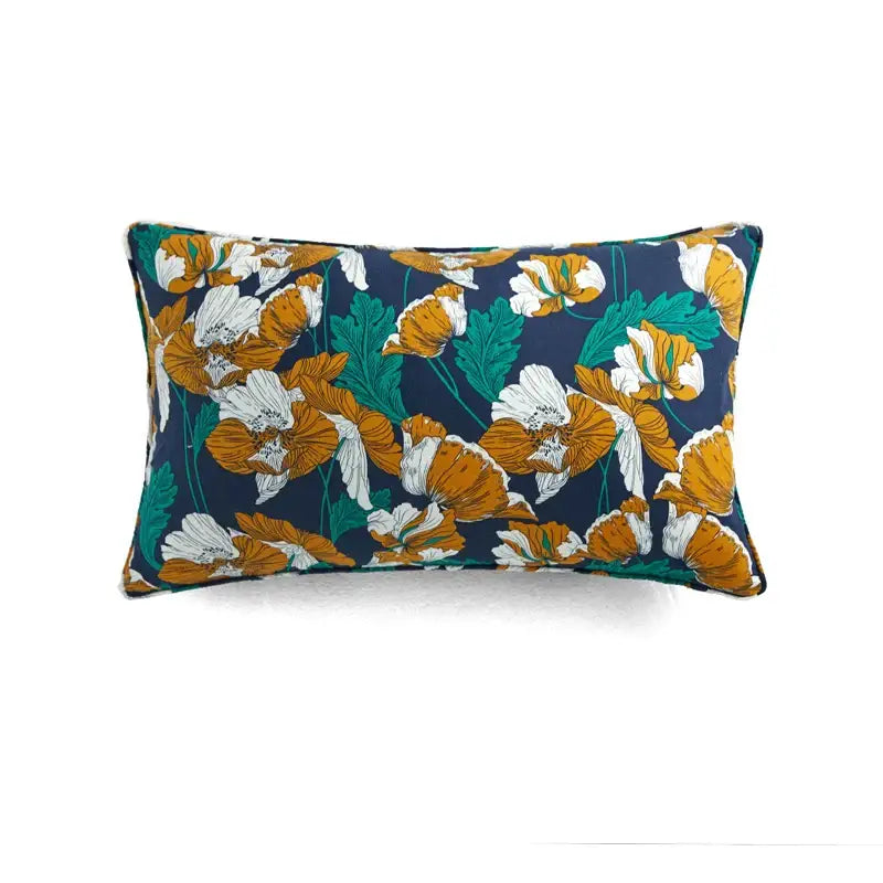 Retro circus cream pillow cover with tassels living room decor