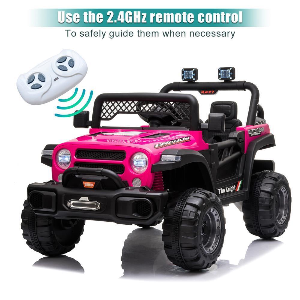 Rev up the Fun: 2.4G RC Electric Ride-On Car for Kids with 3 Speed Modes