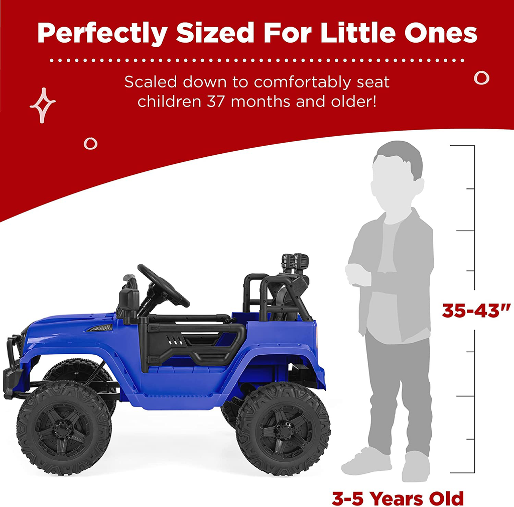Rev Up the Fun with Our 12V Kids Ride On Truck Car and Parent Remote Control!