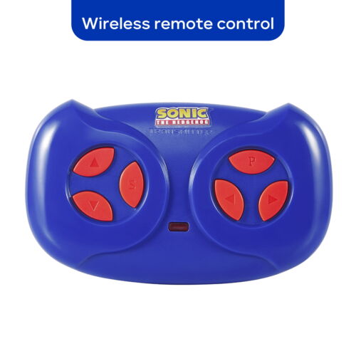 Rev up the Fun with Sonic The Hedgehog 6V Bumper Car - Battery Powered Ride on Toy with Remote for Kids