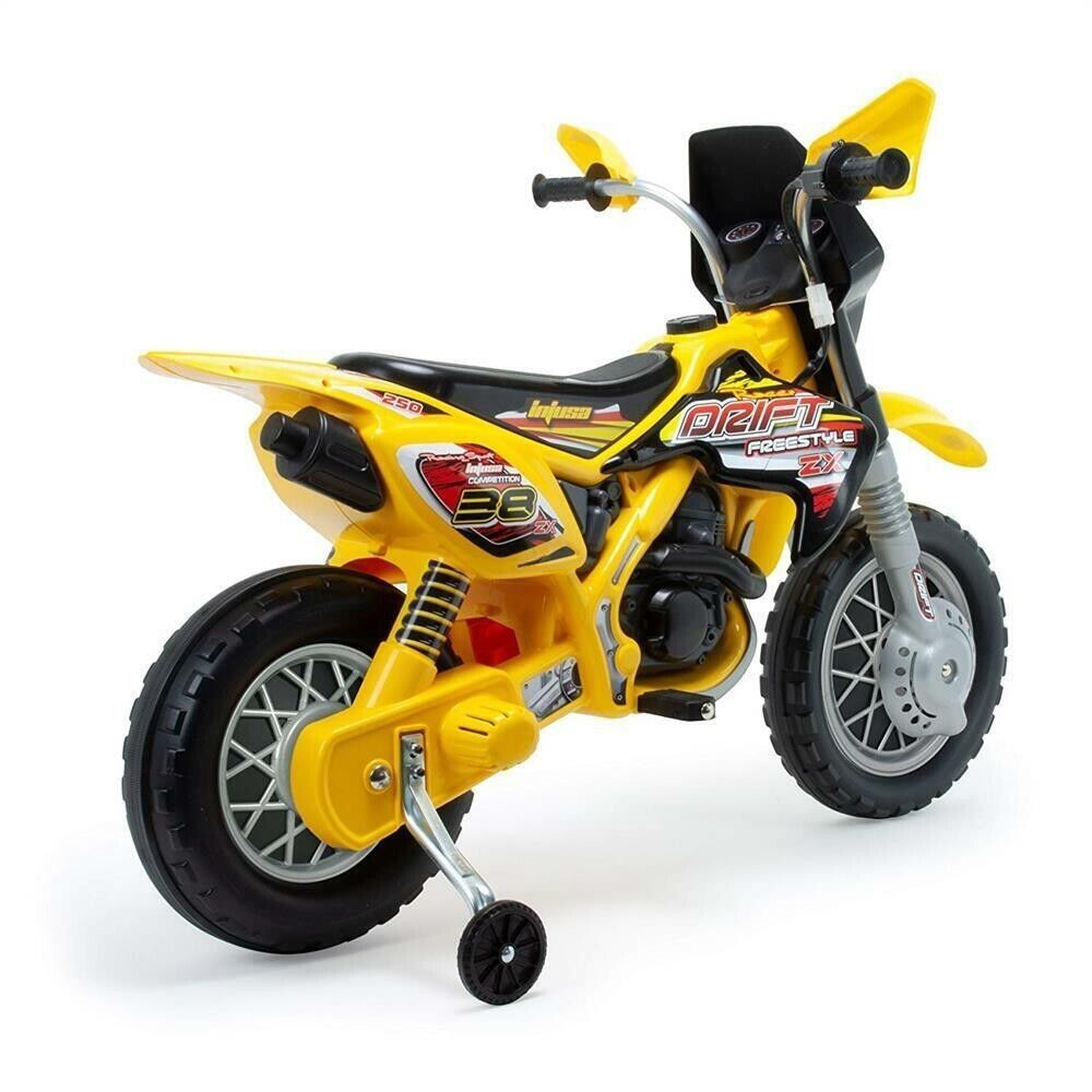 Rev up the Fun with the Injusa Drift ZX 12V Kids Dirt Bike - Perfect for Young Riders!