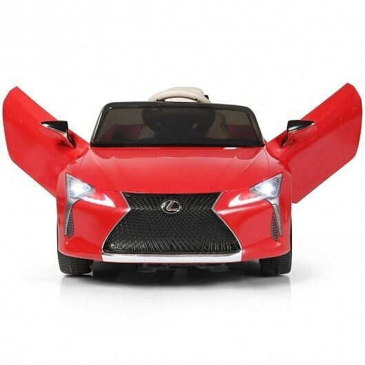 Rev Up Your Child's Playtime with the Lexus LC500 Licensed Remote Control Electric Car in Red