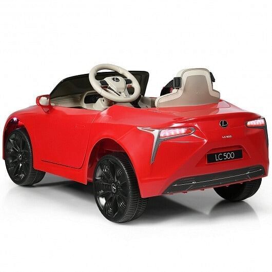 Rev Up Your Child's Playtime with the Lexus LC500 Licensed Remote Control Electric Car in Red