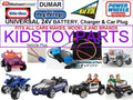 Revamp Your Vehicle: 24V Conversion Kit for All 12V Cars and Trucks (Includes Battery, Charger, and Plug)