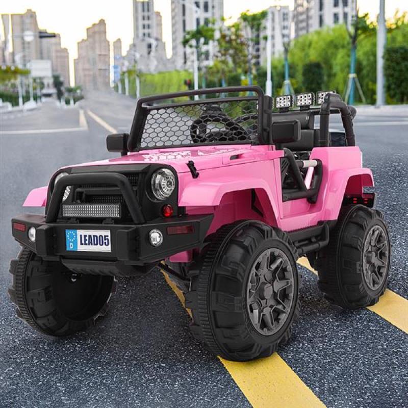 Revamped Electric Dual Drive Ride On Toy with 2.4G RC Control - Perfect Christmas Gift for Kids