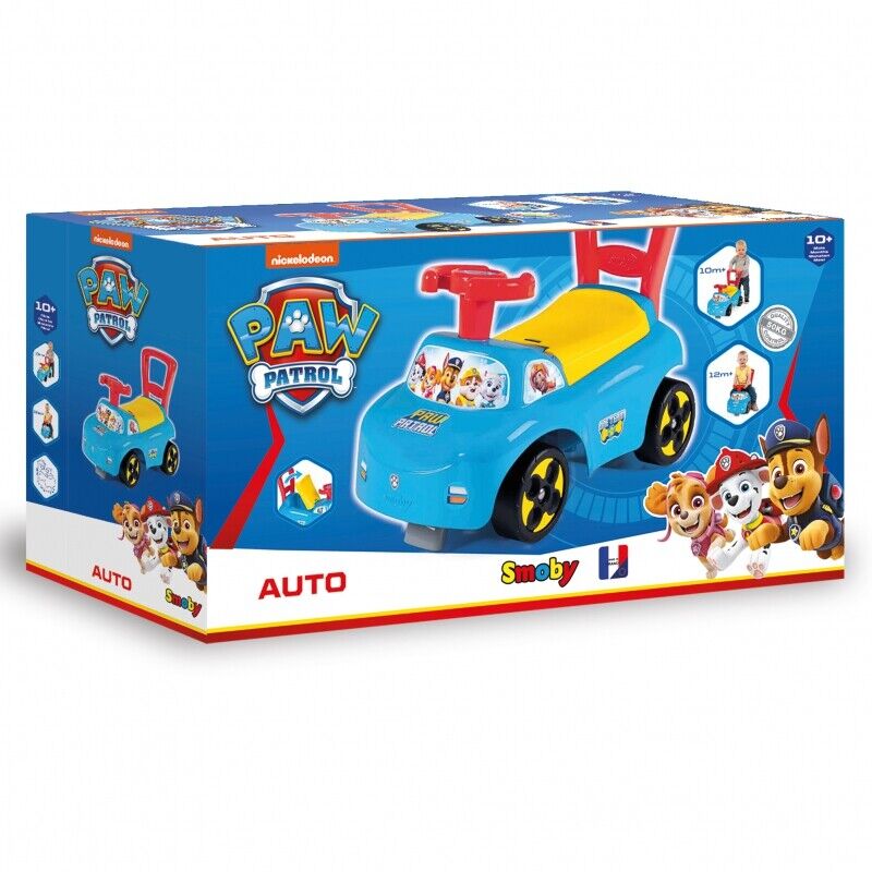 Ride Along with Paw Patrol: SMOBY Pusher for Little Adventurers