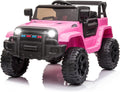 12V Battery-Powered Kids Ride-On Truck with Remote Control and 4 Wheels