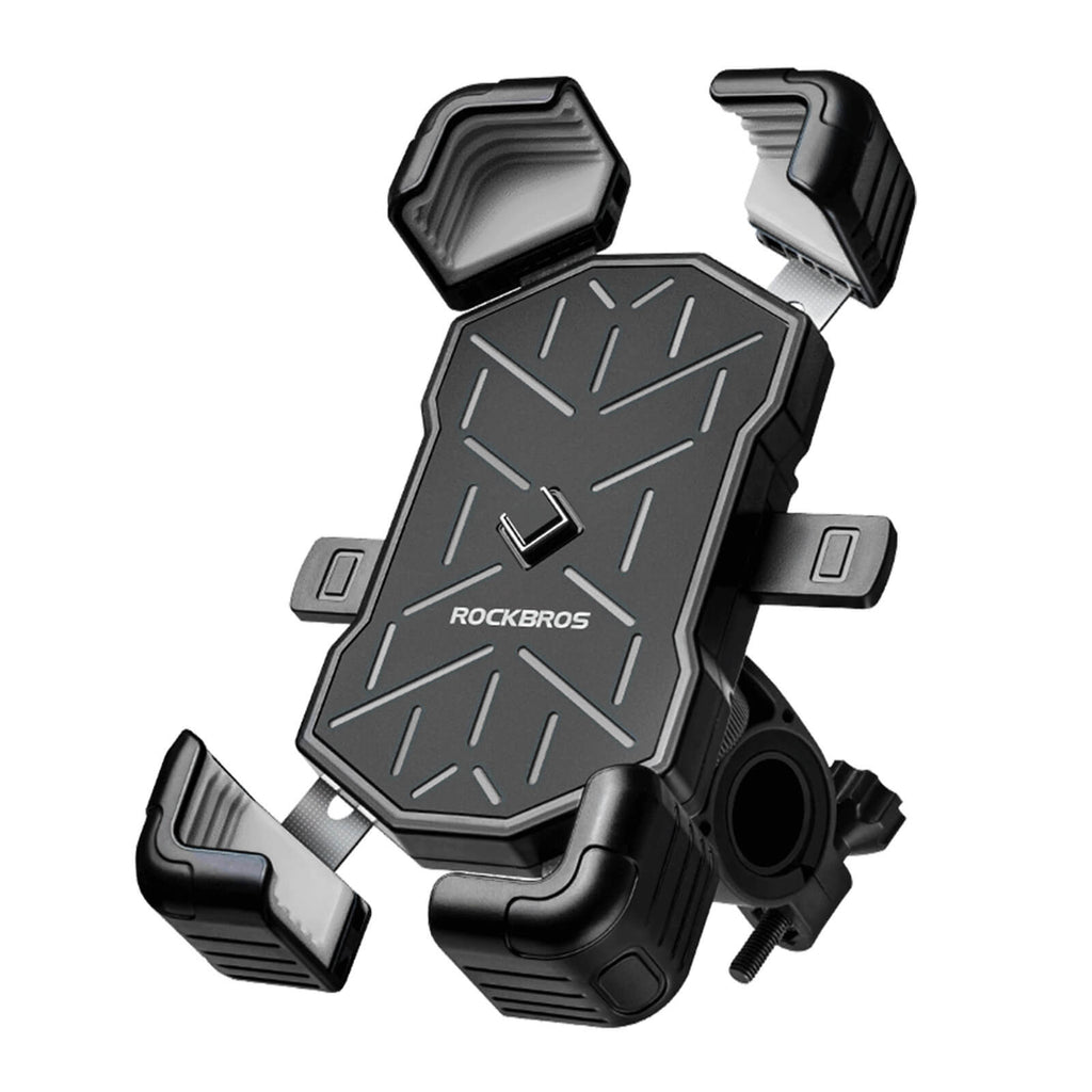 ROCKBROS Bike Phone Holder Mount Clamp 360 Rotatable Motorcycle Mount