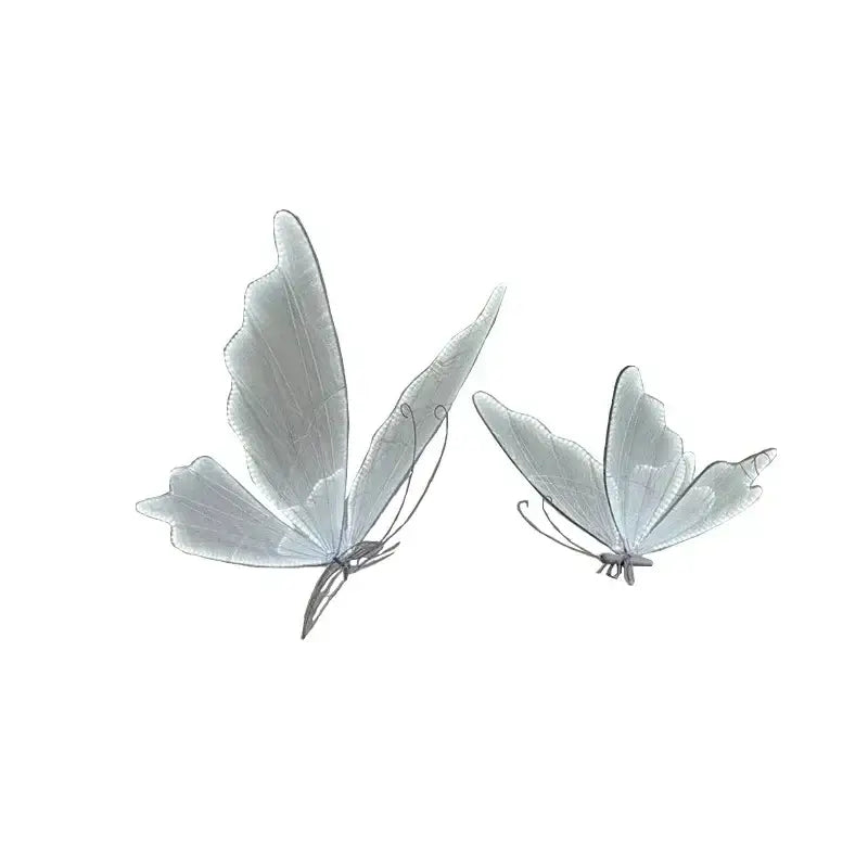 Romantic white & gold butterfly wedding decoration floor lamp
