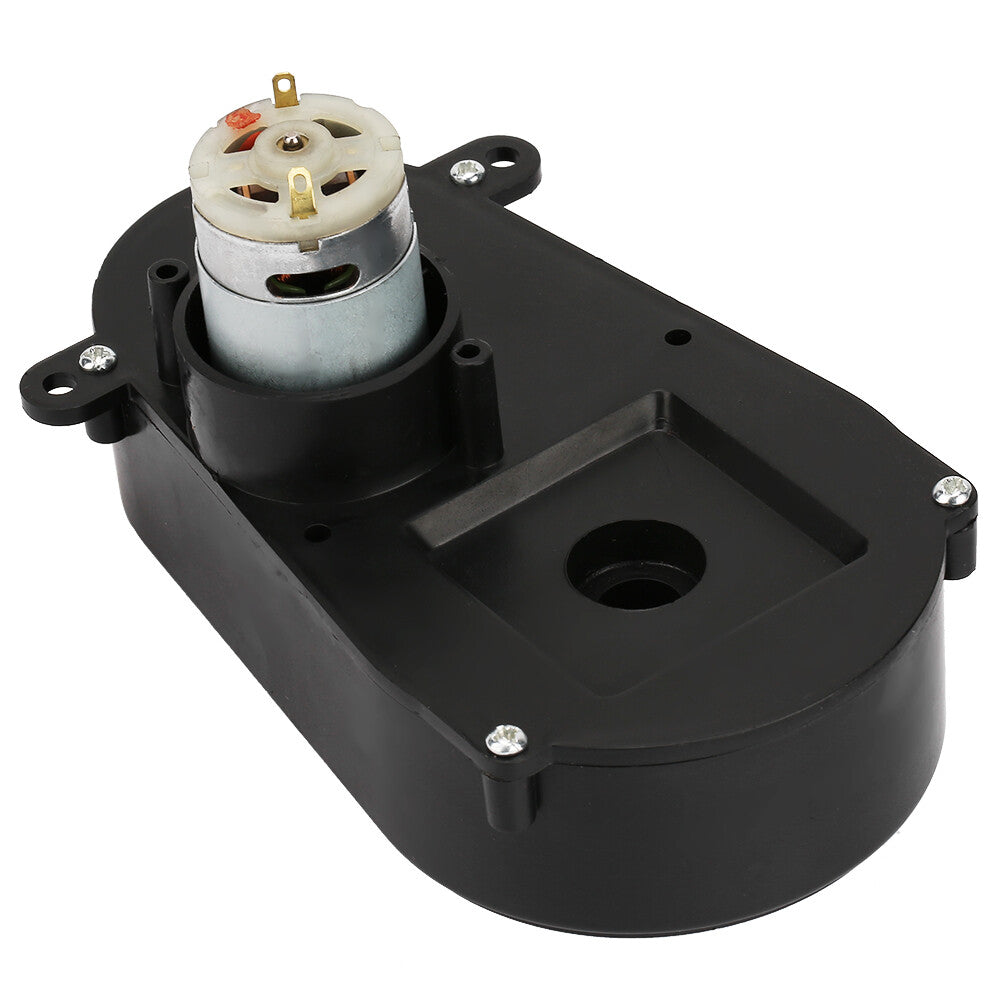 6V 5500RPM RS380 Electric Motor with Gearbox for Kids' Toy Car Steering