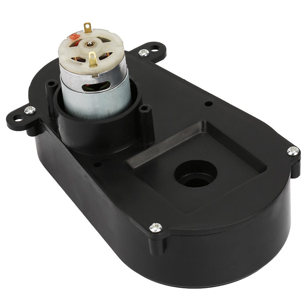 RS380 Electric Motor Gearbox and Steering Gear for Kids' Toy Cars