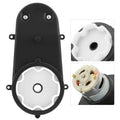 Electric RS380 Motor Gearbox and Steering Gear for Children's Toy Cars