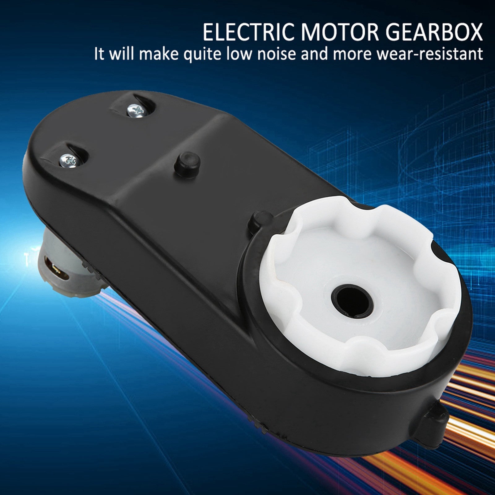 RS390 Electric 12V 16000RPM Motor with Gearbox for Kids Toy Cars