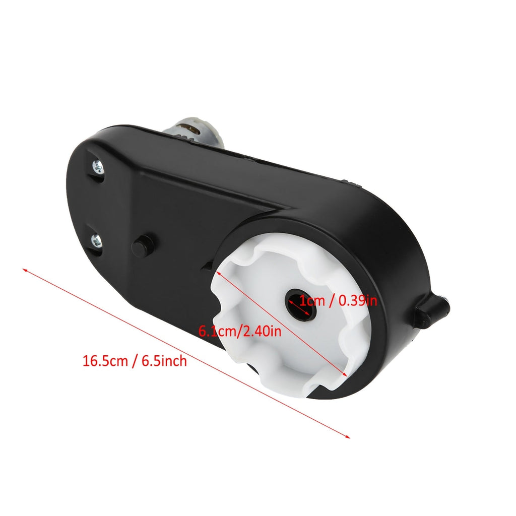 12V RS390 Electric Gearbox Motor 20000RPM for Kids Toy Cars