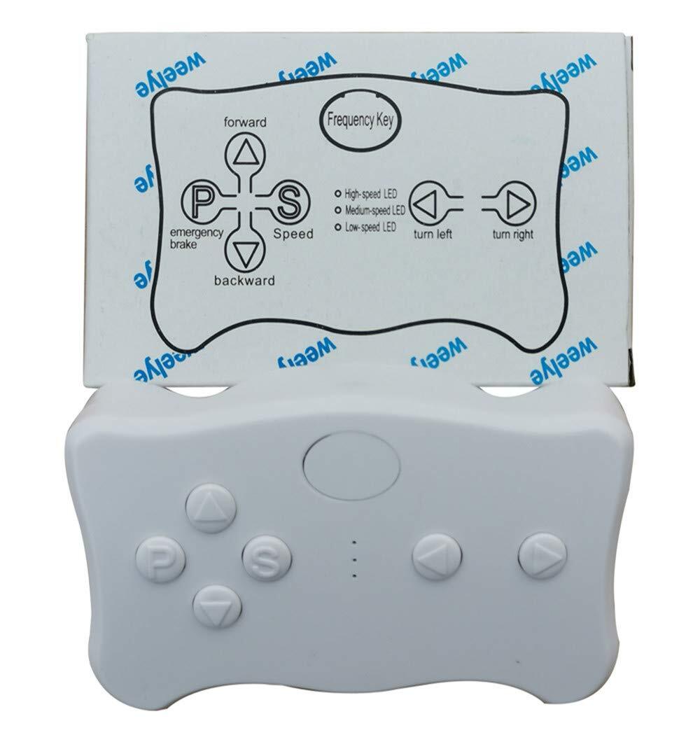 12V 4x4 4WD Control Box with Mainboard, 2.4G Bluetooth Remote Control and Receiver