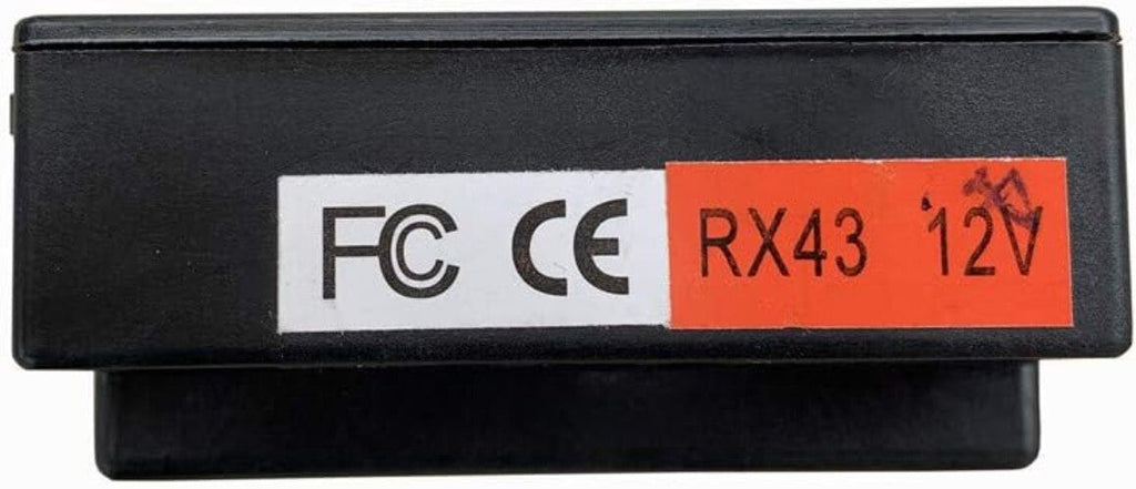 12V Replacement Remote Control with 2.4G Wireless Connectivity for Kids' Cars RX43 RX23