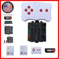 12V Replacement Remote Control with 2.4G Wireless Connectivity for Kids' Cars RX43 RX23