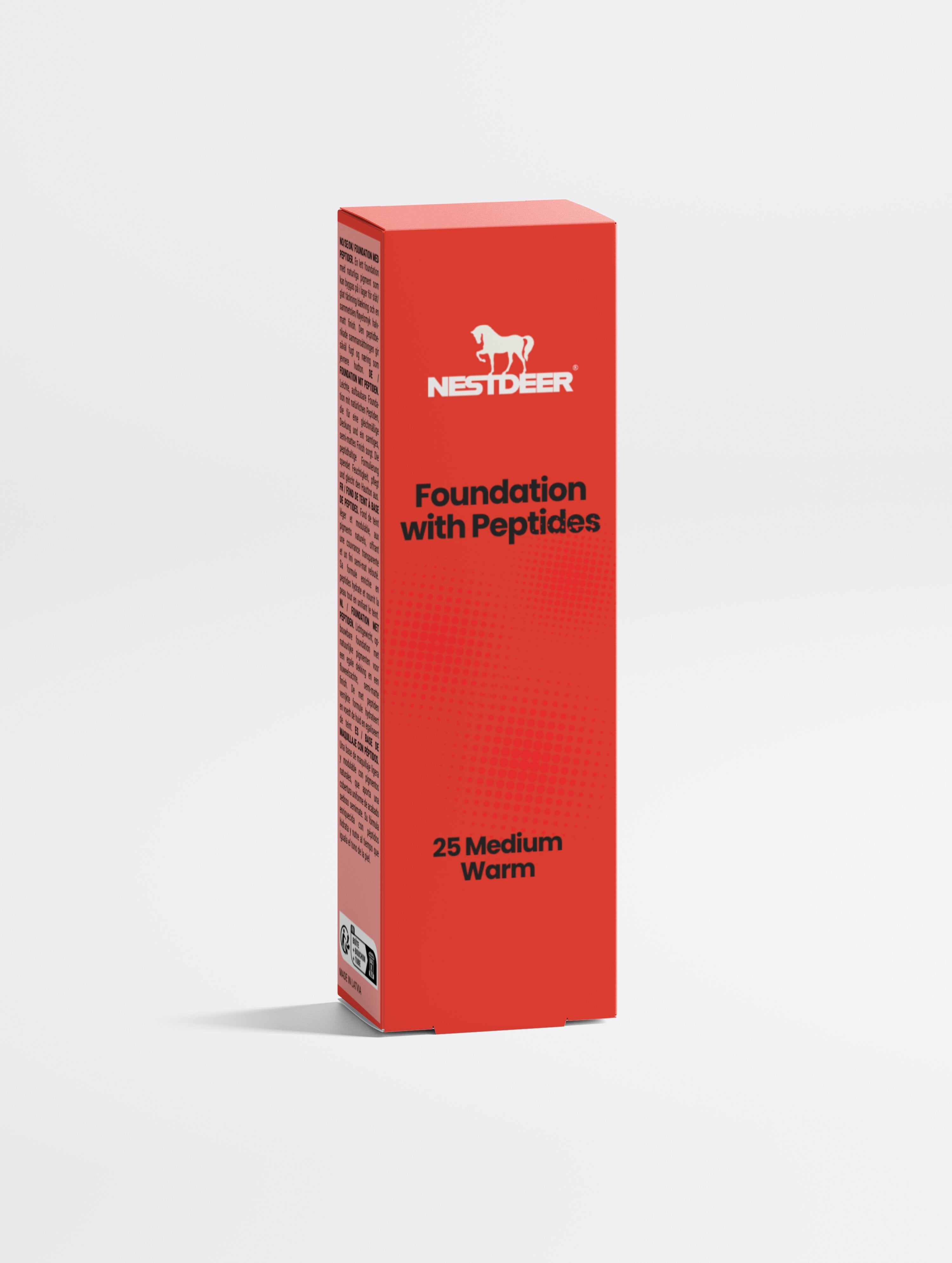 Foundation with Peptides,  25 Medium Warm