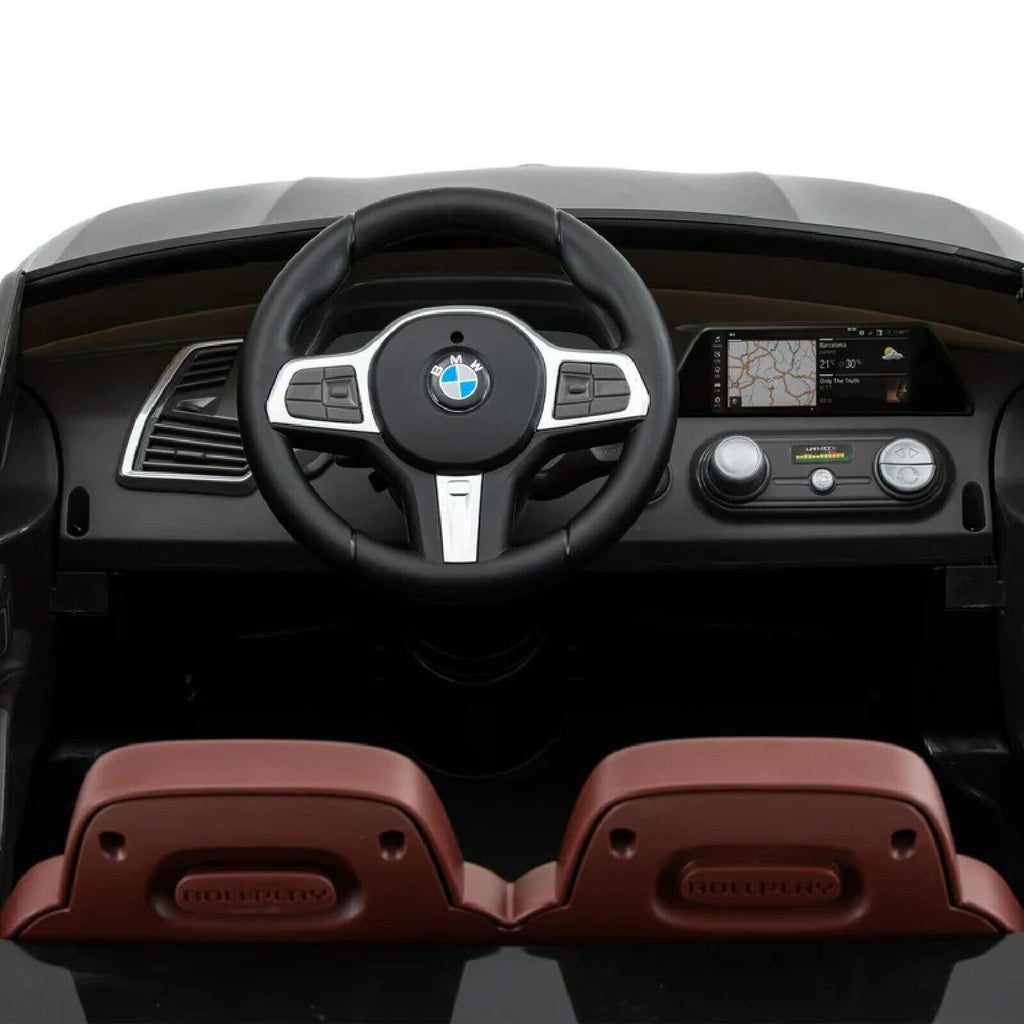 BMW X5M 6-Volt Battery-Powered Ride-On Car in Sleek Black Finish