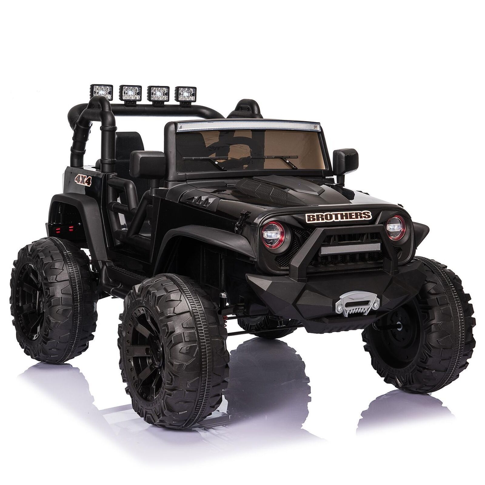 Premium 24V Electric Kids Ride-On Truck with MP3, LED Lights, and Remote Control - 3 Speeds, 2X200W Motors