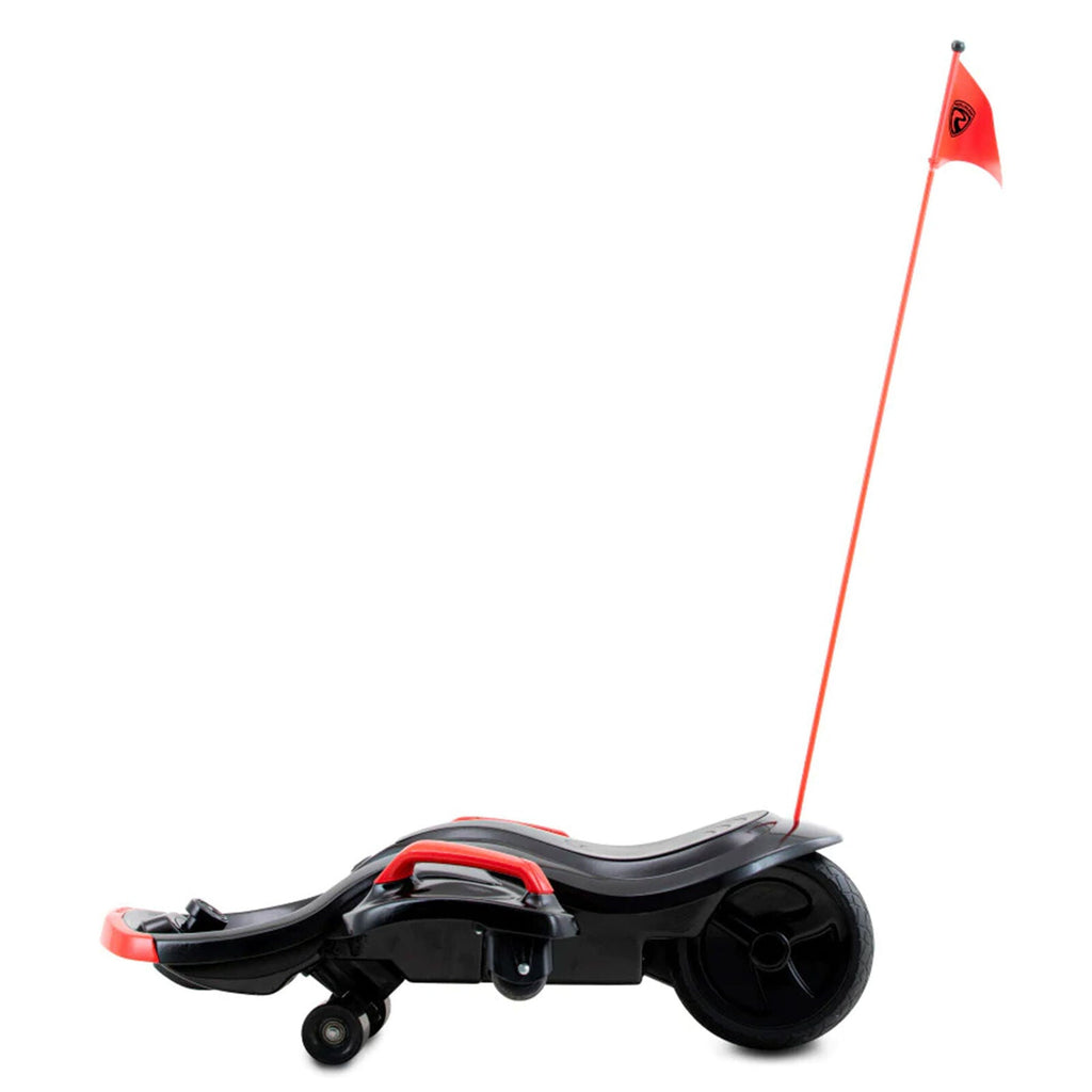 Compact 12V Rechargeable Ride-On Toy Vehicle - Rollplay Nighthawk Bolt, Black