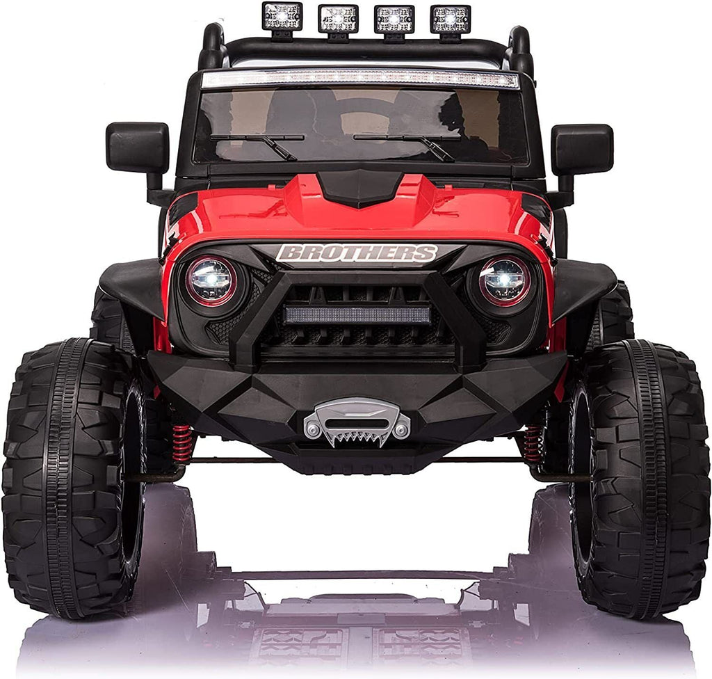 Premium 24V Electric Kids Jeep with 2X200W Battery, Remote Control, and 3-Speed Options