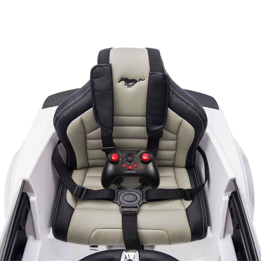 24V Children's Boys Ride-On Ford Mustang GT Custom Edition Car with Dual High-Powered Motors and Remote Control